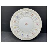 Dresden Floral Plate