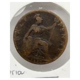 Gr. Britain: 1892 ï¿½ 1/2-cent Victorian