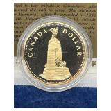 1994 Cdn Remembrance Proof Dollar