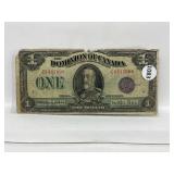 $1 Canada Bill 1923.