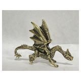 Miniature Brass Statue - Dragon