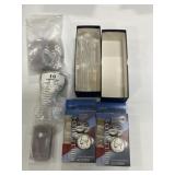 Qty Coin Tubes, Capules And Sleeves