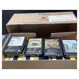 Box of 30 8-Track Tapes - Rock & Pop