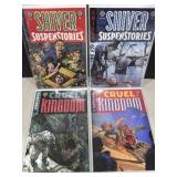 4 Comics - Shiver Suspenstories and Cruel Kingdom