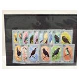 St. Lucia Mnh Birds Set (cat $42)