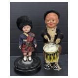 Tin & Plastic Wind-up Drummer, Wind-Up Figure