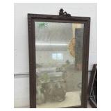 Vintage Mirror - Frame is missing pieces,