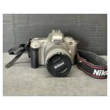 Nikon F55 Camera with Assorted Lens and Filters