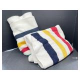 Modern Hudson's Bay Throw Blanket and Towel