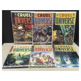 6 Comics - Cruel Universe Vol.2, No.1, 2, 4, 6,
