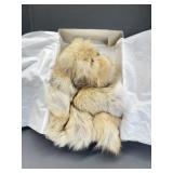 Linda Lundstrom Coyote Fur Scarf / Wrap