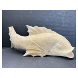 Carved Wooden Fish, 15 ' in length