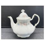 Paragon Teapot ' Meadowvale ' Pattern - cracked