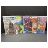 6 Comics - Assorted Str Wars