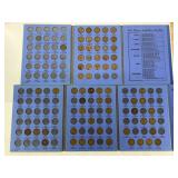 U S A 1c Collection W/2 Booklets -over 80 Coins