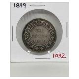 1899 Nfld Silver 50 Cents