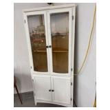 Painted Corner Cabinet