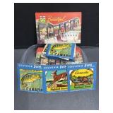 Vintage Folding / Accordion Postcards - Ontario,