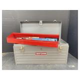 Metal Toolbox with Contents , 18x8x9 '