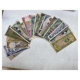 Foreign Bills (lot Of 18).
