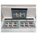 Canada ï¿½historic Vehicles Sheets 1-3 - Mnh
