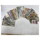Foreign Bills (lot Of 20).
