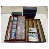 Square & Round Coin Capsules + Coin Boxes