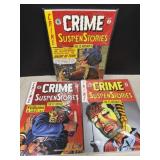 Crime Suspense Stories Vol.1, 3, 4