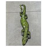 Lizard Art - Small Tiles On Wood 38 ' Long