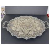 Antique Large Silverplate Tray 29 '