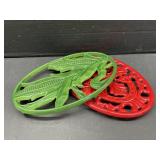 Cast Iron & Enamel Trivets