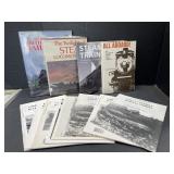 4 Books & 8 Magazines on Trains