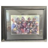 NFL Pittsburgh Steelers Print 21 x 17 '