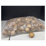 Large Bag of Wooden 1.5 ' Drawer Pulls