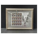 Framed James Dean Stamps - USA 32ï¿½