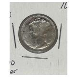 Usa: 1920 10-cents (.900) Silver
