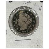 Usa: 1912d ï¿½vï¿½ 5-cents