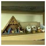 Nativity scene, 2 NIB 9 piece Nativity nesting dolls