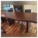 36.5” wide x 83” long table
