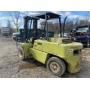 Clark C500 dual wheel forklift w/ non correct forks