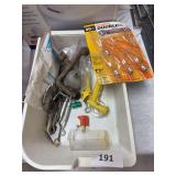Food dehydrator, light bulbs, misc