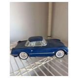 Tin front wheel drive friction toy car