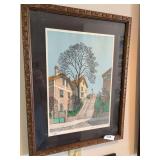 Artist signed, limited edition  drawing
