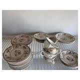 Country garden dishes