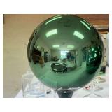 2 gazing balls