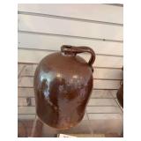 Brown glaze jug