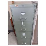 4 drawer metal file cabinet