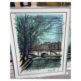 Bernard Buffet lithograph