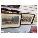 3 framed prints