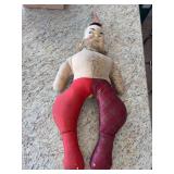 Vintage cloth body doll